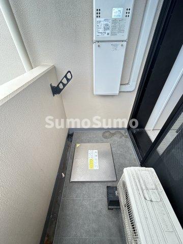 バルコニー　バルコニーがあります