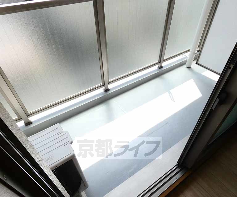 バルコニー　鏡付き