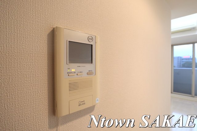 セキュリティ　モニター付きインターホンです