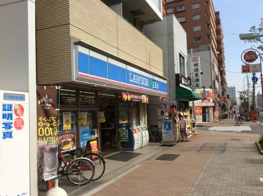 コンビニ　ローソン墨田三丁目店（コンビニ）まで375m