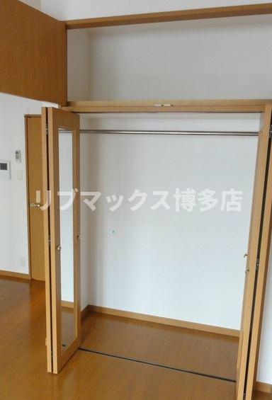 収納　大きなスペースがあり、収納には困りません