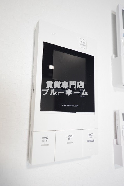セキュリティ　モニター付きインターホン！