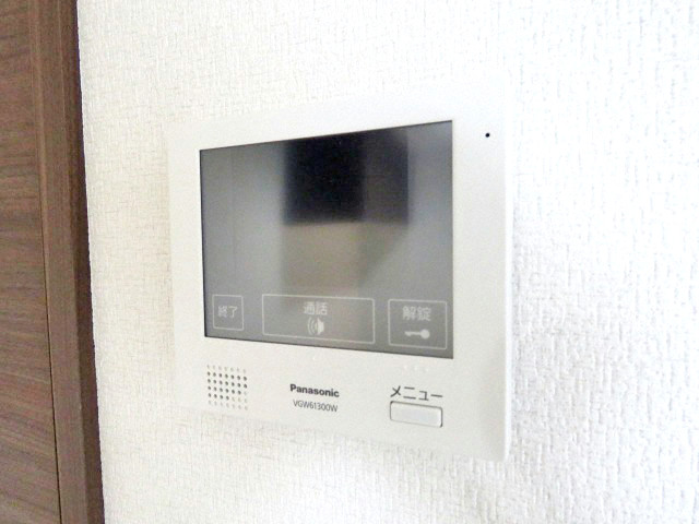 セキュリティ　モニター付きインターホンです♪