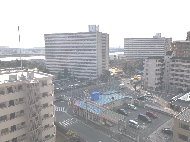 眺望　上空からの眺めです。