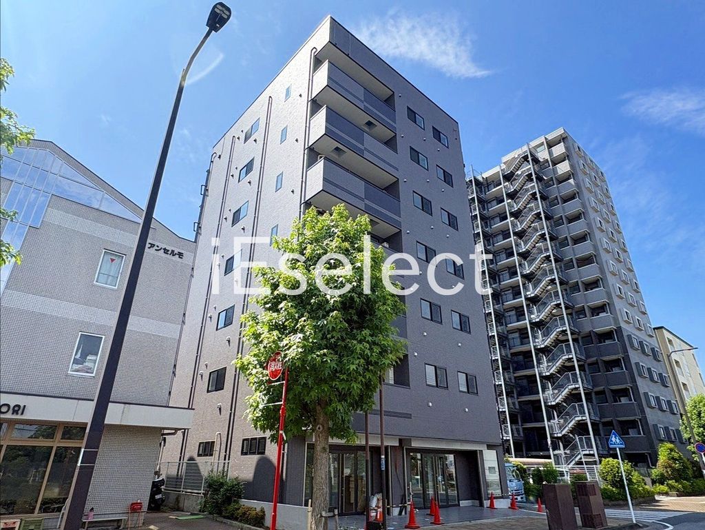 建物外観　経済的な都市ガスが利用可能！