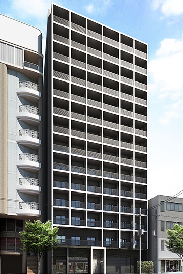 建物外観　【コンフォリア北堀江一丁目】外観も気になるポイント