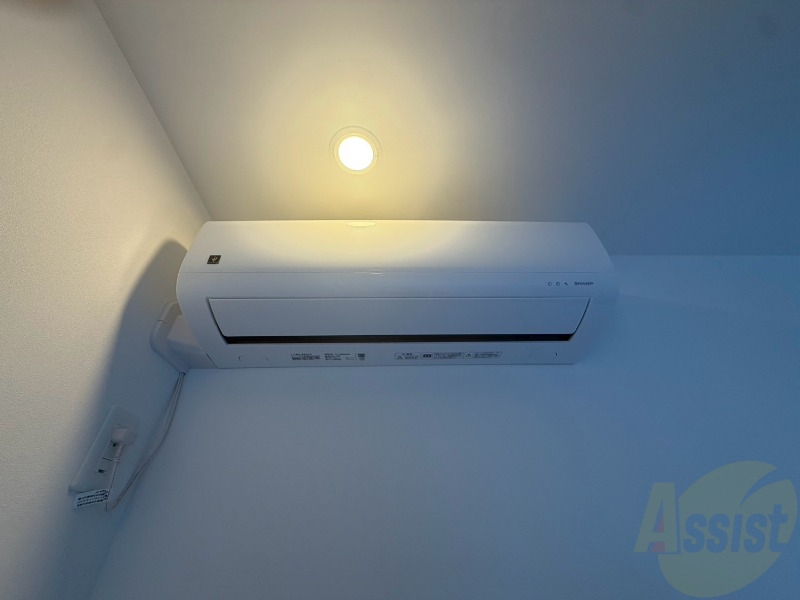 その他設備　エアコンがありますので夏でも快適に過ごせます！
