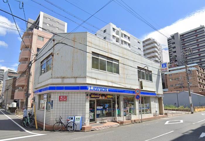 コンビニ　ローソン中区千代田店（コンビニ）まで91m