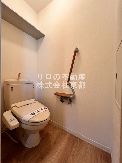 トイレ　洗浄便座付です！毎日清潔・快適にお過ごしいただけます♪