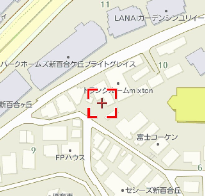 建物外観　建設地