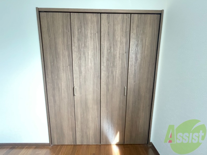 収納　ここに収納があります。収納があると部屋が広く使えます。