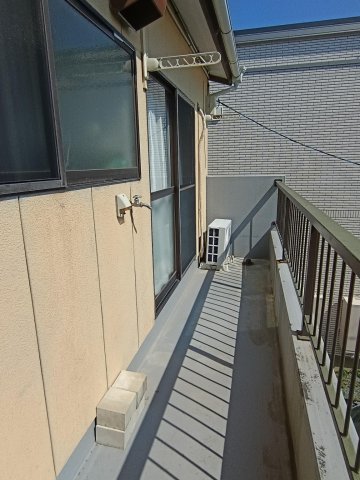 バルコニー　日当たり良好