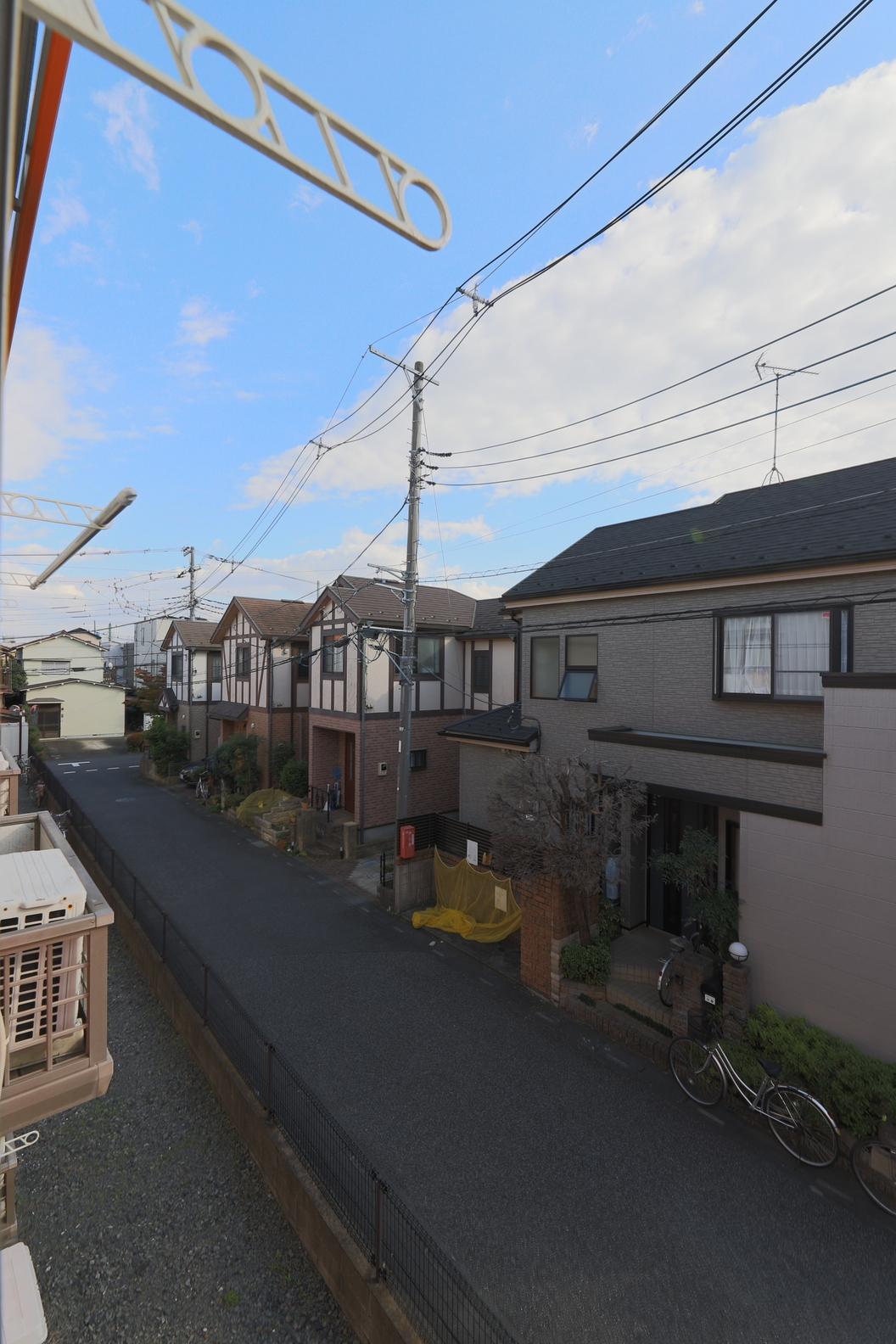 バルコニー　目の前に高い建物がないため、開放感があります！