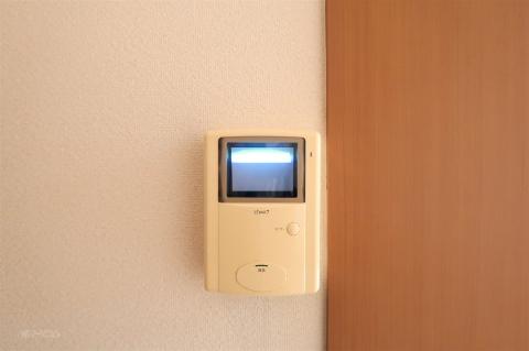 セキュリティ　カメラ付インターホン（イメージ）