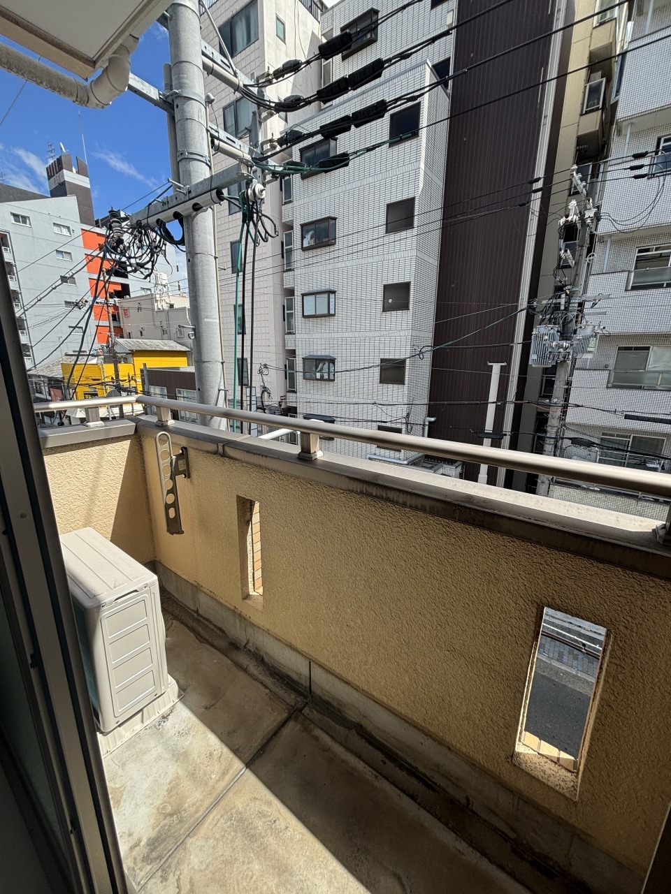 バルコニー　南向き！