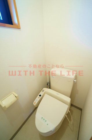 トイレ　ゆったりとした空間のトイレです