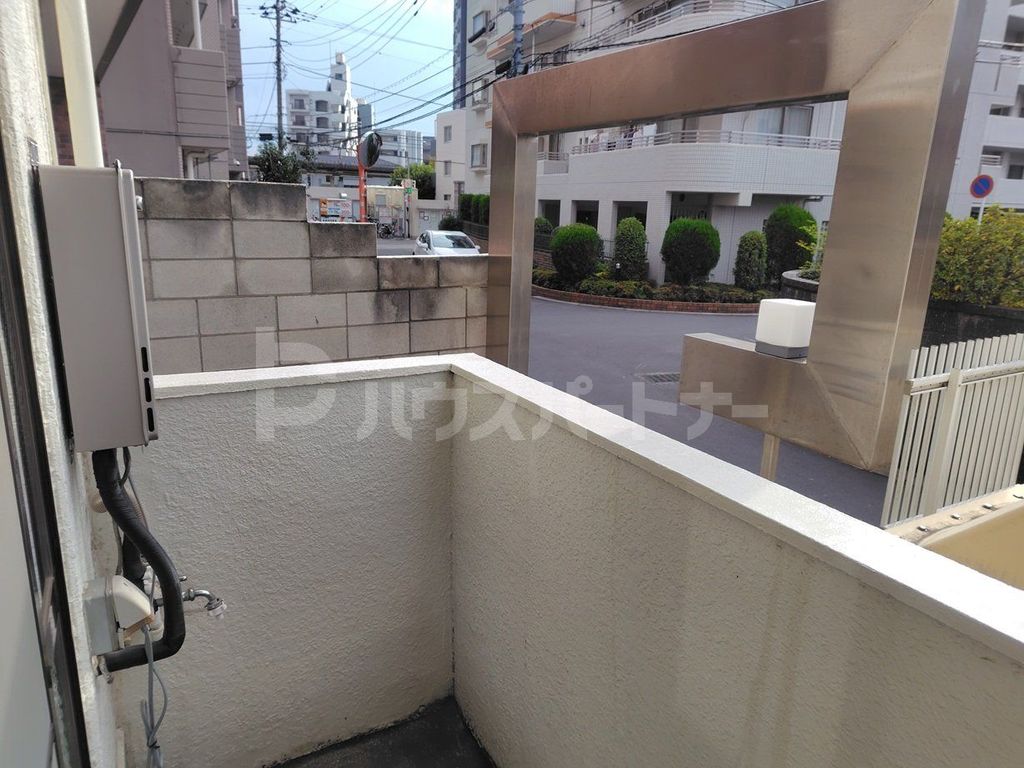 バルコニー　庭