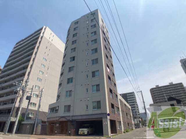 建物外観　札幌市中央区北２条西「クラッセ知事公館前」