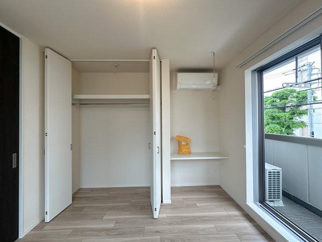 収納　別タイプのお部屋の写真です