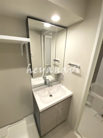 洗面設備　他号室　同施工参考写真