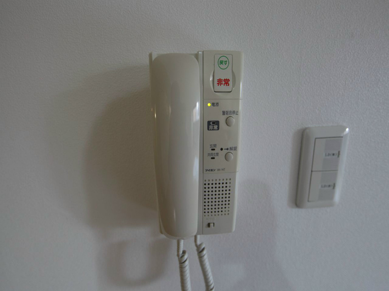 セキュリティ　インターホン完備