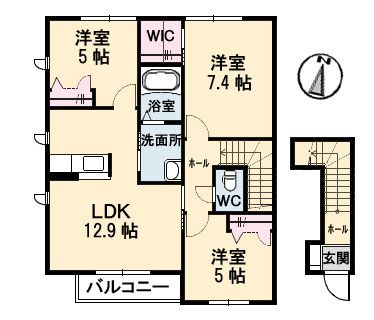 la fraiseの間取り写真