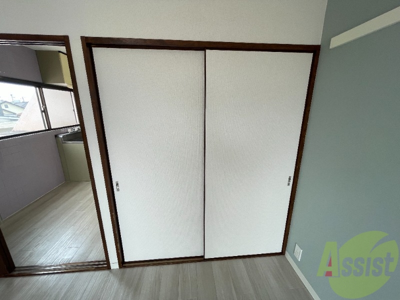 収納　ここに収納があります。収納があると部屋が広く使えます。