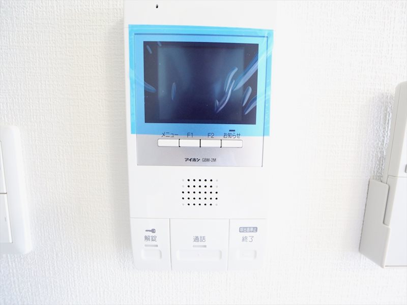 セキュリティ　ＴＶモニター付インターホン完備