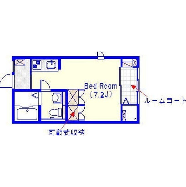 CRESCASA壱番館の間取り写真