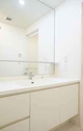 洗面設備　※別部屋の参考写真です。