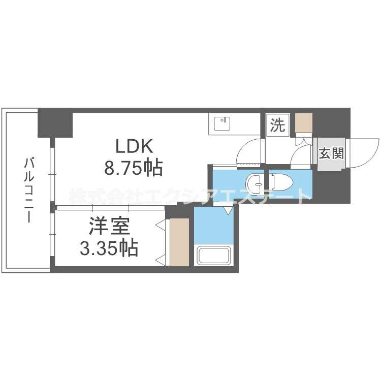 LUXENA住之江公園の間取り写真