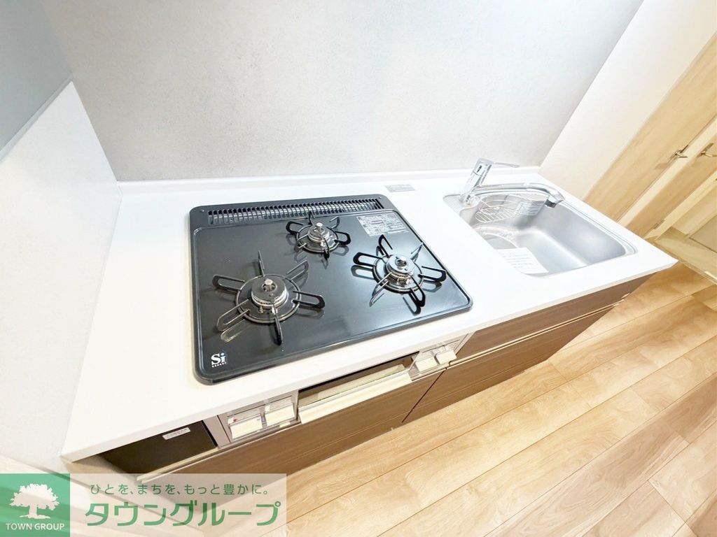 ラフィシア関内のキッチン写真