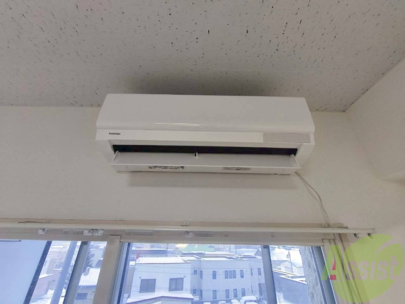 その他設備　エアコンがありますので夏でも快適に過ごせます！