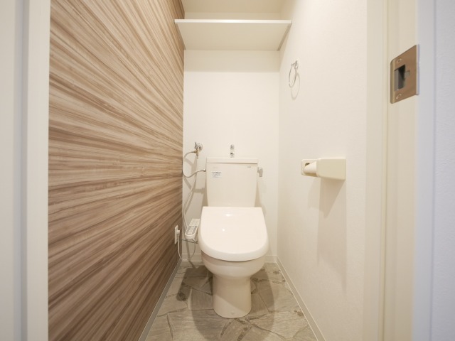 札幌市電 石山通駅 徒歩5分 4階建 築9年のトイレ写真