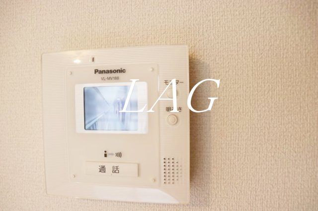 セキュリティ　モニター付きインターフォンです。