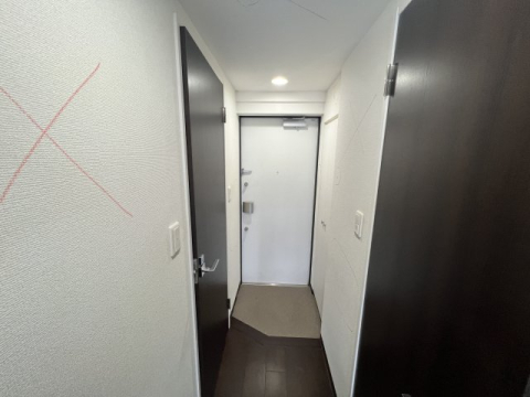 レジディア甲東園の玄関写真