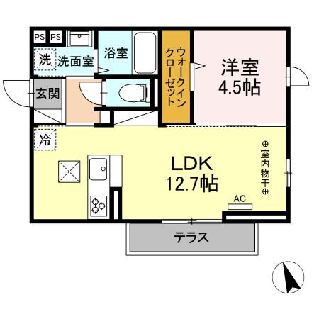 ロイヤルクレセントの間取り写真