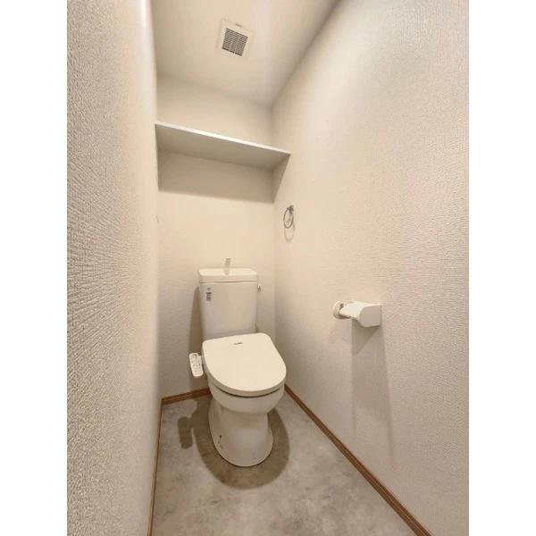 ＪＲ篠栗線 柚須駅 徒歩24分 10階建 築1年のトイレ写真