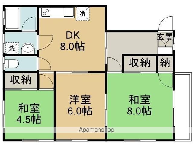 ヴィラ小江戸IIの間取り写真