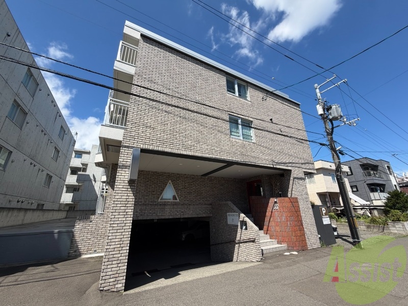 建物外観　札幌市西区西町北「ＡＤＯ３．４」