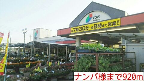 ホームセンター　ナンバ様（ホームセンター）まで920m