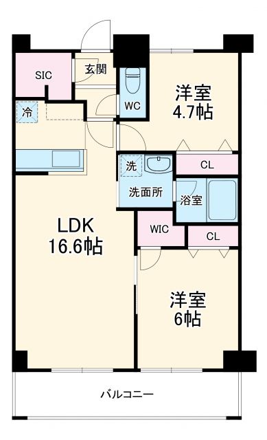 フェリシア宮崎台の間取り写真