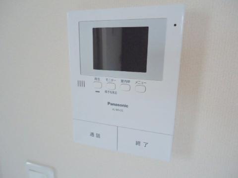 セキュリティ　モニター付インターホン