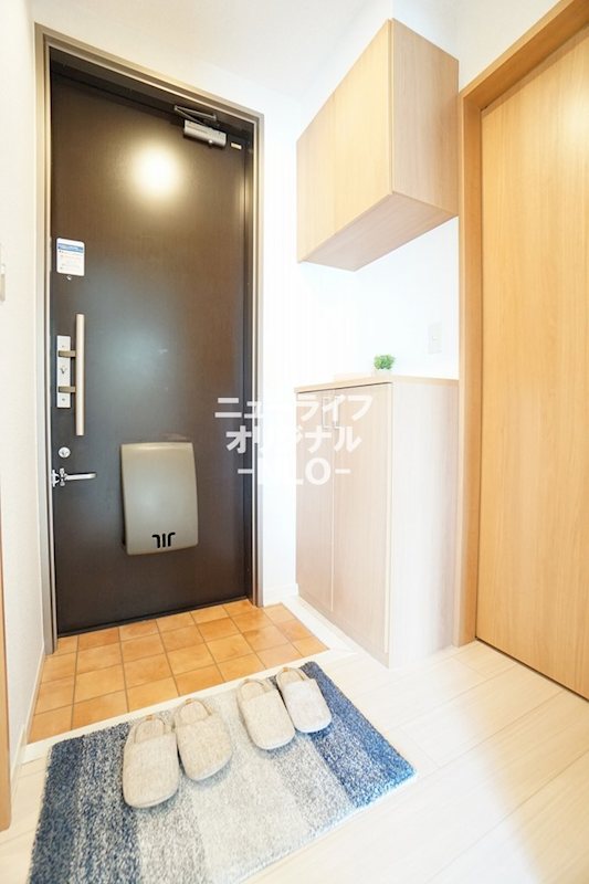 玄関　使い勝手の良いセパレート式シューズボックス付き☆