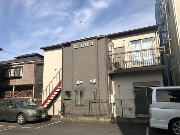 建物外観　落ち着いた雰囲気の外観です