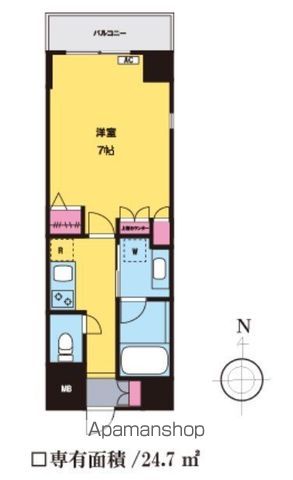 レジデンスダイキの間取り写真