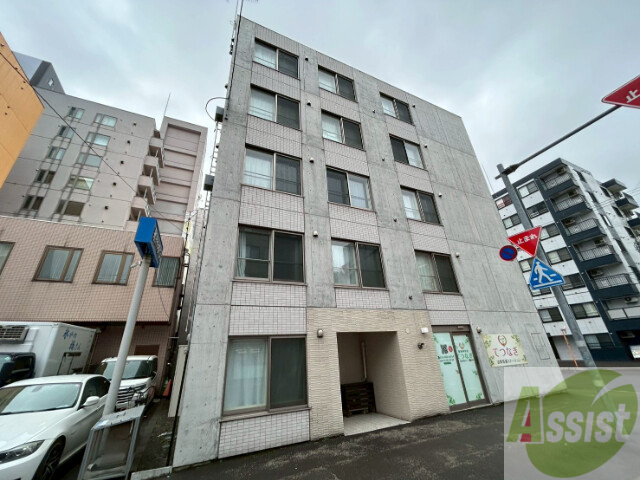 建物外観　札幌市中央区南五条西「ウィンダムヒル南５条」