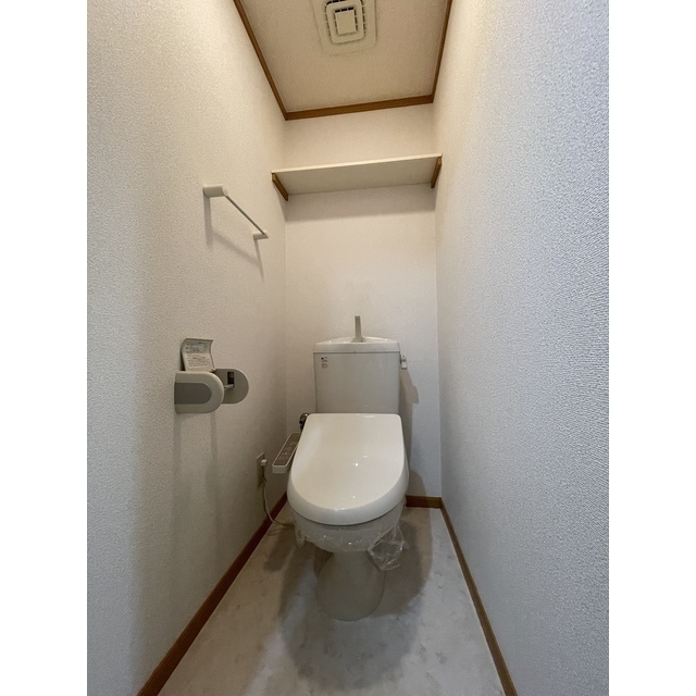南海高野線 萩原天神駅 徒歩13分 3階建 築22年のトイレ写真