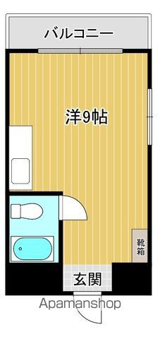 九州新幹線 鹿児島中央駅 徒歩5分 11階建 築48年の間取り写真