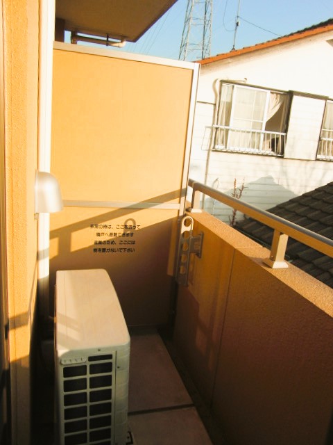 バルコニー　※写真は別部屋